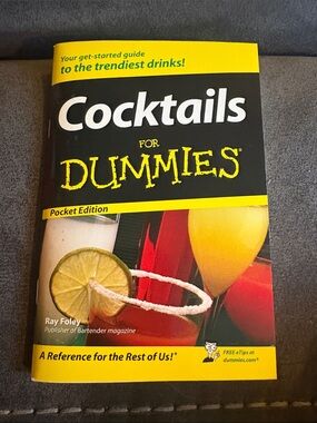 Cocktails For Dummies Pocket Edition
